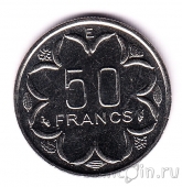 Камерун 50 франков 1986