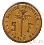 Бельгийское Конго 5 франков 1952