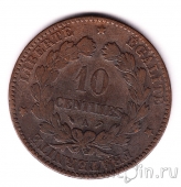 Франция 10 сантимов 1896