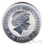 Австралия 50 центов 2005 Год Петуха