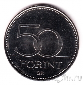 Венгрия 50 форинтов 2004 Вступление Венгрии в ЕС
