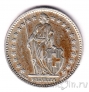 Швейцария 1 франк 1958