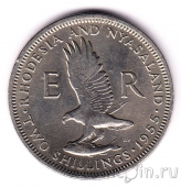 Родезия и Ньясаленд 2 шиллинга 1955
