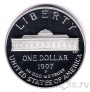 США 1 доллар 1997 175 лет Ботаническому саду (proof)