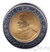 Ватикан 500 лир 1987