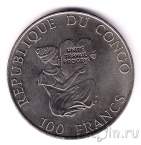 Республика Конго 100 франков 1999 Олимпийские игры в Сиднее