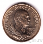 Монако 10 франков 1989 Принц Пьер