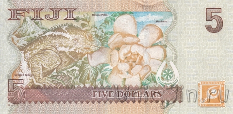 Фиджи 5 долларов 2007