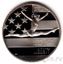 США 1/2 доллара 1992 Гимнастика (Proof)