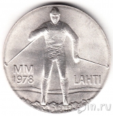 Финляндия 25 марок 1978 Зимние игры в Лахти