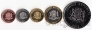 Сомали набор 5 монет 2013