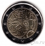 Финляндия 2 евро 2010 150 лет финской марке