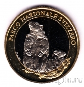 Швейцария 10 франков 2010 Суслик