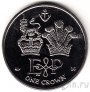 Фолклендские острова 1 крона 2011 Символы власти