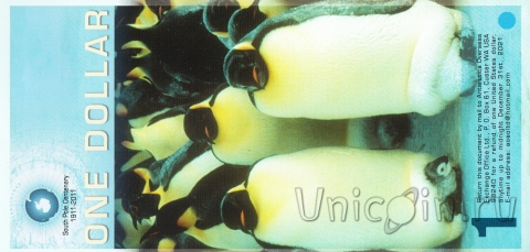 Антарктика 1 доллар 2011