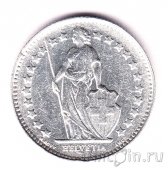 Швейцария 1/2 франка 1952