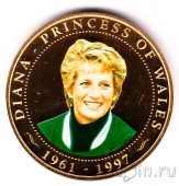 Острова Кука 1 доллар 2007 Принцесса Диана (14)
