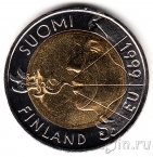 Финляндия 10 марок 1999 Предcедательство в ЕС