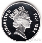 Фиджи 5 долларов 1994 Королевская резиденция