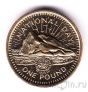Гибралтар 1 фунт 1995 50 лет ООН