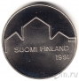 Финляндия 100 марок 1991 Хоккей