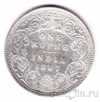Британская Индия 1 рупия 1887