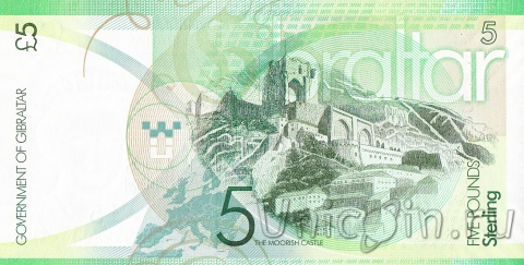 Гибралтар 5 фунтов 2011