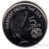 Фиджи 5 центов 1995 FAO