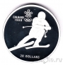 Канада 20 долларов 1985 Горные лыжи