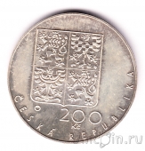 Чехия 200 крон 1994 650 лет Собору Святого Вита