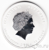 Австралия 50 центов 2014 Год лошади