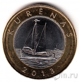 Литва 2 лита 2013 Куренас