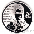 Франция 10 евро 2012 Кот в сапогах