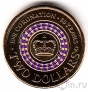 Австралия 2 доллара 2013 60 лет коронации