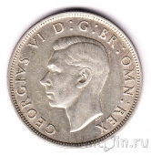 Великобритания 1/2 кроны 1942