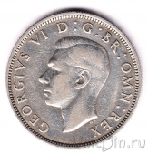 Великобритания 1/2 кроны 1943
