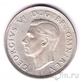 Великобритания 1/2 кроны 1945