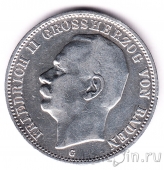 Баден 3 марки 1912