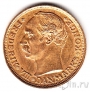 Золотая монета. Дания 10 крон 1908