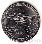 США 5 центов 2005 Выход к океану (D)