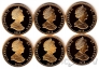 Остров Святой Елены набор 6 монет 2013 Жизнь Наполеона