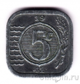 Нидерланды 5 центов 1941