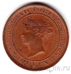 Цейлон 1 цент 1892