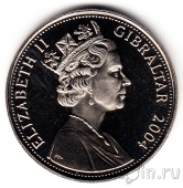 Гибралтар 1 крона 2004 Курская битва