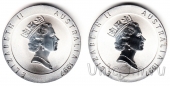 Австралия набор 2 монет 10 долларов 1997 Сидней