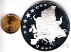 Либерия 1 доллар 2002 Европейская валюта. Франция