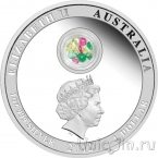 Австралия 1 доллар 2012 Рождественская монета