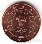 Австрия 1 евроцент 2002