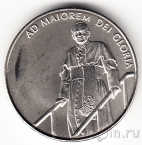 Мальтийский орден 1 лира 2005 Папа Римский