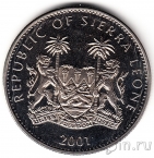 Сьерра-Леоне 1 доллар 2001 Буйвол